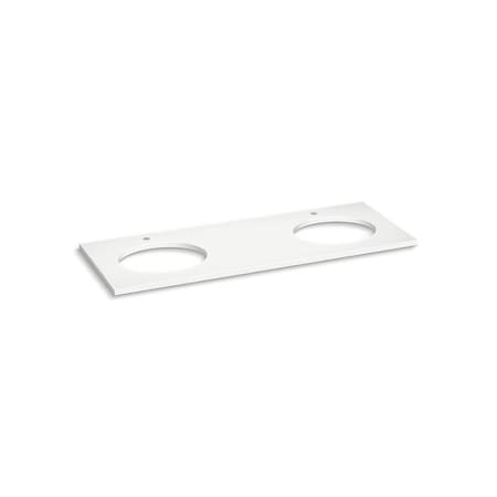 Kohler Quartz 61 Top W/ 2 Oval Um Cutout Ws 28256-MMW